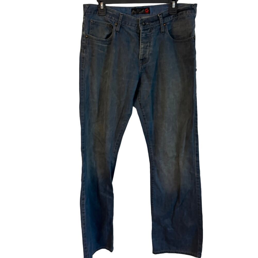G by Guess Straight Leg Rolland Low Bootcut Jeans Size 34